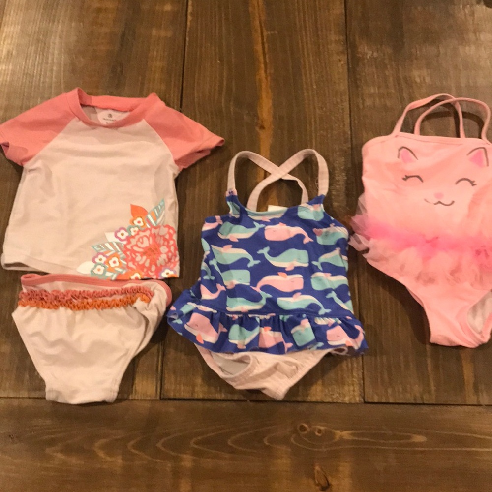 Bundle of 3, girls swimsuits